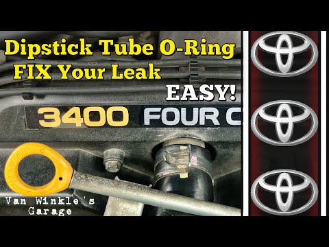 Dipstick Tube O-Ring Replacement - 3rd Gen Toyota 4Runner 1996-2002 | EASY!