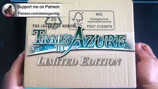 The Legend of Heroes: Trails to Azure Limited Edition Unboxing (PS4)