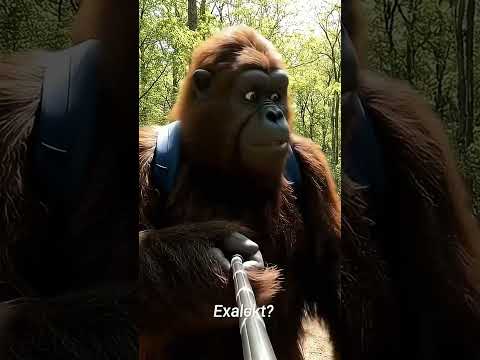 Exactly. Clearly I am real. #funny #selfiestick #bigfootvlog #bigfoot #bigfootwitness #ai #not #yes