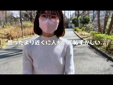 【ノーブラ散歩】初めての経験でワクワクドキドキでした【うみ散歩】