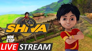 Shiva | शिवा | LIVE STREAM 🔴 | Fun Animated Show for Kids #Shiva #NickJr #Kids #Animated