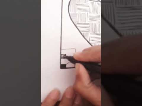 Doodle art for beginners || Zentangle pattern || Short || art || Jdartcreation
