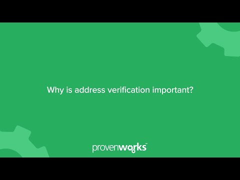 Why an address status field is important | Address verification | Salesforce CRM