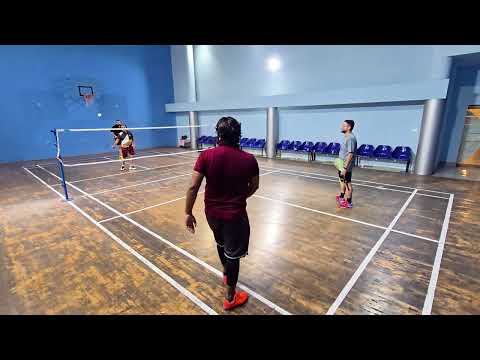 Shuttle Smash Battle | High-Intensity Badminton at Its Best!#badminton #sports #video #game #fyp