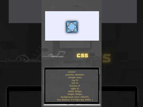 3D Animation☄️ Using Only HTML & CSS  | No JS #coding #codewithmikky #css