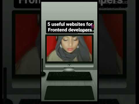 5 useful websites for Frontend developers #mustwatch #codinglife #share #coding #webdev #comment