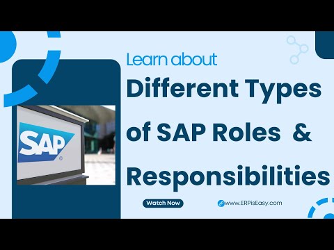 Different Types of SAP Roles Available In The Market & How to Become an SAP Consultant?