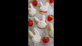 Strawberry Bunny Puff Pastries