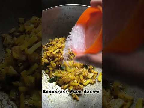 #breakfast poha recipe