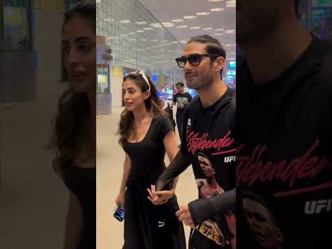 Prateik Babbar Spotted at Mumbai Airport