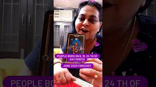 June 2023 Forecast | People Born on 6, 15, 24 th of any month | Delhi Tarot