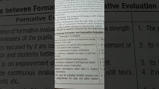Difference between formative and summative evaluation #assessmentforlearning #paperpattern2023