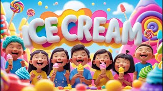 "Ice Cream Day 🍦 | Fun Summer Poem for Kids | Special Days Nursery Rhyme with Animal Friends"