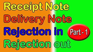 Delivery Note, Receipt Note, Rejection In, Rejection Out (Part 1) | #TallyPrimeTutorialInHindi
