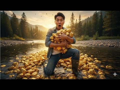 Massive River Treasure Discovery — He Made a Lot of Money! #gold