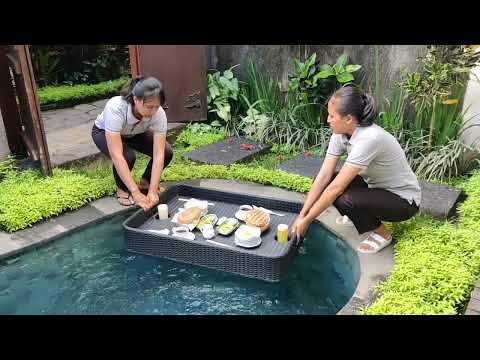 Floating Breakfast in Bali | Indonesia