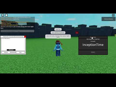 Roblox Script Showcase Episode 1(Imposter chat)