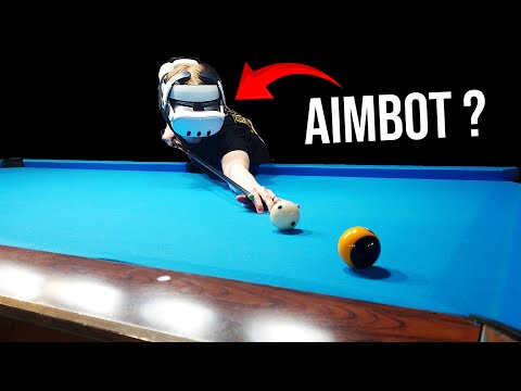 I Played Billiards With VR Glasses the Future of Pool ?