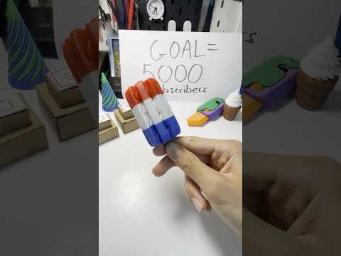 Spiral fidget popsicle#3dprinting #satisfying #bambulab