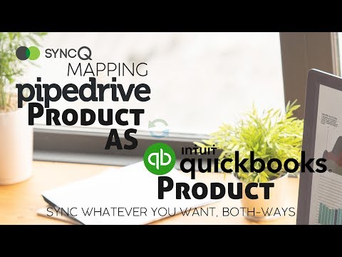 SyncQ - Connecting Piperive Product as QuickBooks Online Product (Item)