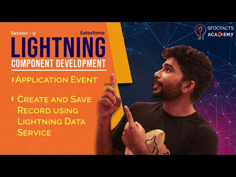 Fire and Handle Application Events in Lightning Framework | Use LDS to Create Or Save Record - Day 9