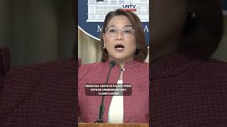 Welfare check kay FPRRD, walang koordinasyon — VP Sara
