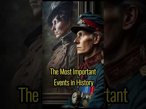 The Most Important Events in History