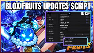 [Control Rework] New Blox Fruits Script NO KEY Auto Farm Dungeon, Fruits Sniper, Redeem Code.