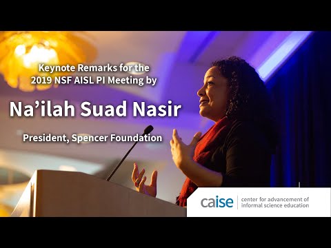 Cultivating Learning Identities in the Context of Social Inequality: A Keynote by Dr. Na'ilah Nasir