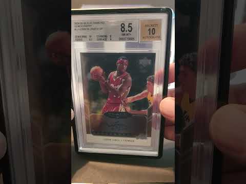Investing In A Lebron James Autograph Card #sportscards #collectables #investing #lebronjames