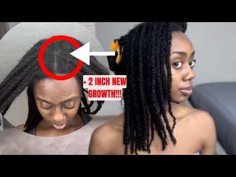 Taking down 5 weeks old protective Style (Mini Twists) , Type 4 Natural Hair