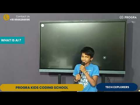 What is AI | Kids Tech Explorer | Explained by Sohit - Grade 4 student
