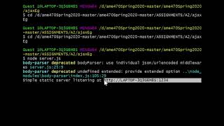 Assignment_2 Ajax Tutorial