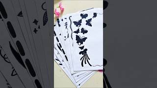 Black Simple And Easy Border Designs for #project #art #frontpage #borderdesign
