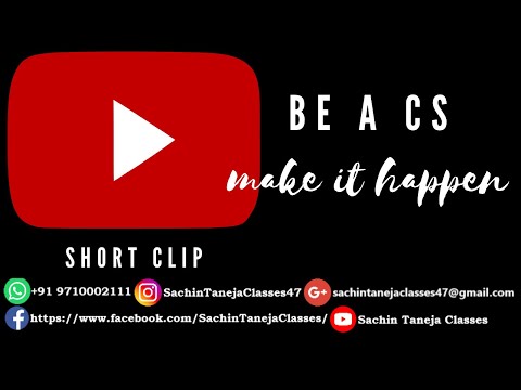 Be a CS | Short Clip