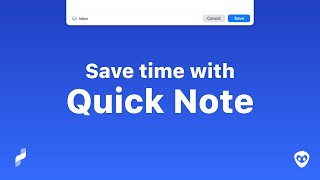 Introducing Quick Note in Pasteline