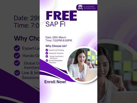 FREE SAP Webinar: Kickstart Your SAP Career Today! #sapcourses