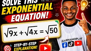 WAEC & JAMB Math Prep: Solving Complex Square Root Equations