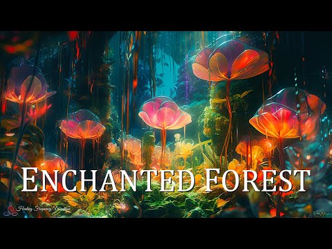 Enchanted Forest Ambience | 174Hz + 852Hz + 2222Hz - Miracle Tone | Higher Divine Connection