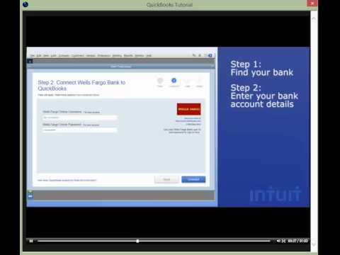 QuickBooks 2018 Setting Up Bank Feeds