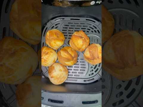 Zero oil bread 🍞 rolls | Air fryer recipe #recipeshorts #airfryer