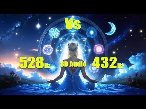 8D Audio | 528Hz for Positive Transformation – Emotional & Physical Healing, Anti-Anxiety, Rebirth