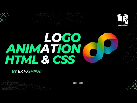 Animate a LOGO using HTML & CSS #html #css