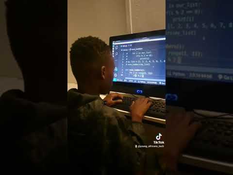 Our 12 years old programming student