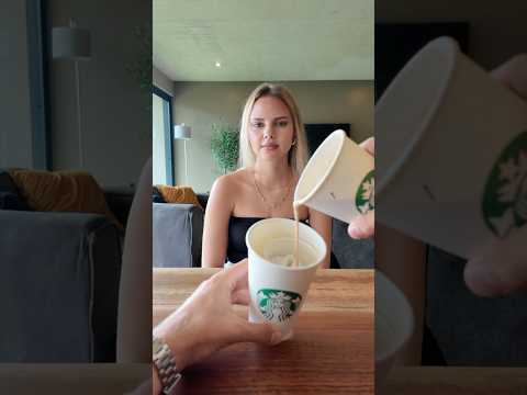 Insane COFFEE MAGIC Trick 😱☕️ #shorts