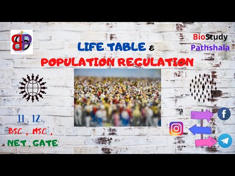 LIFE TABLE & POPULATION REGULATION
