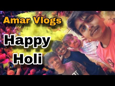 Happy Holi to all | Pune | Memories | AMAR SINGH SISODIYA | #vlog #holi #holicelebration