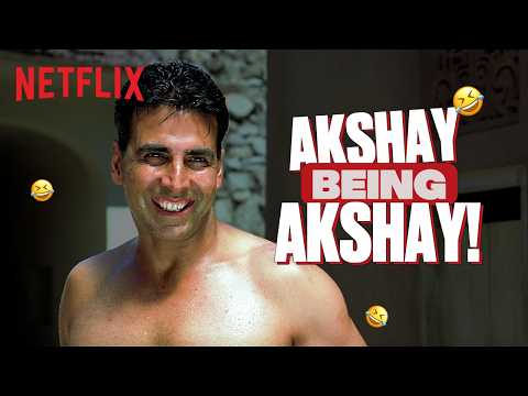 Akshay Kumar Being a Certified MASTIKHOR for 5 Minutes Straight! | Netflix India