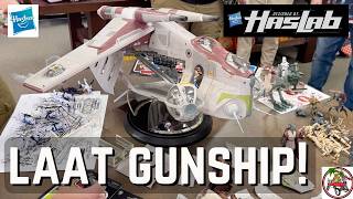 Up Close with the Haslab LAAT Gunship Prototype at Red Five Collectibles#starwars #haslab #starwars