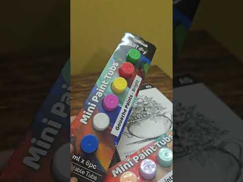 art supplies bought #ytshorts #stationery #youtubeshorts